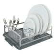 thumbnail image 2 of Kitchen Details Small Steel Industrial Collection Dish Rack, Gray, 2 of 5