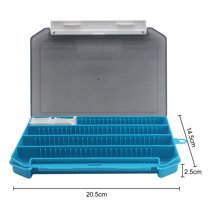 Hobeauty Clear Lid Bait Box Lure Bait Box Fishing Tackle Organizer