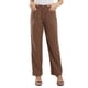 thumbnail image 2 of Pantalones con cierre de cremallera,Pantalones de talle alto para mujer Pantalones con bolsillo Pantalones de color puro Funcionalidad de alta precisión, 2 of 7