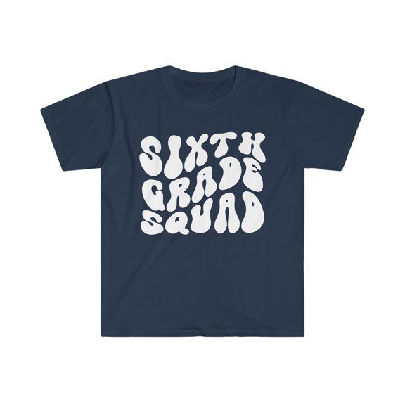 6th Grade Teacher Sixth Middle School Back School Shirt, Gifts, Tshirt, Tee