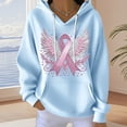 thumbnail image 2 of YEJIMAN Hoodies for Women Trendy Kind Mind Wear Breast Cancer Tee In We Sweatshirt Winter Fashion Clothes, 2 of 3