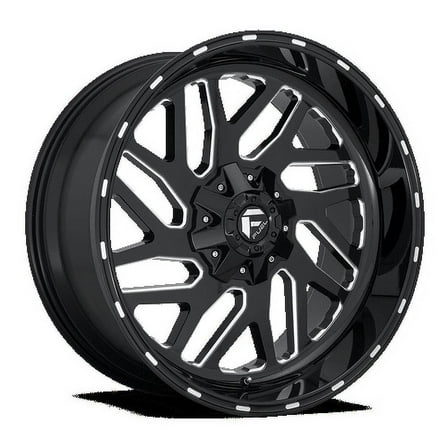 Fuel 1PC Aluminum Rim D581 TRITON 22X9.5in Gloss Black Milled Finish, D58122959859
