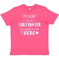 thumbnail image 3 of Inktastic My Aunt is a Firefighter and a Hero Youth T-Shirt, 3 of 5