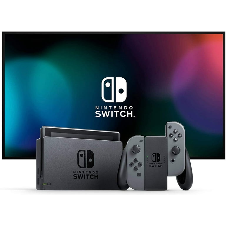 Nintendo Switch 32GB Console Video Games Gray Joy-Con