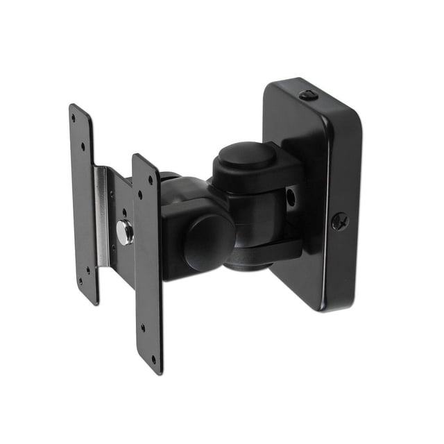 Soporte de Monitores LCD Manhattan montaje en Pared negro