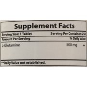Best Naturals L-Glutamine 500 mg 250 Tablets