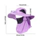 thumbnail image 3 of Mini ventilador solar con batería recargable por USB, sombrero de pescador con flujo de aire fuerte para el sol para hombre, ideal para verano, senderismo al aire libre, 3 of 6