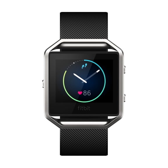 Pre-Owned Fitbit FB502SBKS Blaze Smart Fitness Watch (Small) - Black