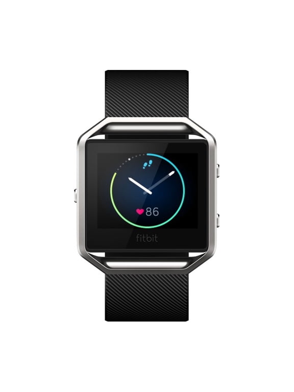 Pre-Owned Fitbit FB502SBKS Blaze Smart Fitness Watch (Small) - Black