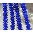 thumbnail image 3 of EOEMY New Natural 5X8mm Blue Sapphire Rondelle Abacus Gemstone Loose Beads Strand 15", 3 of 5
