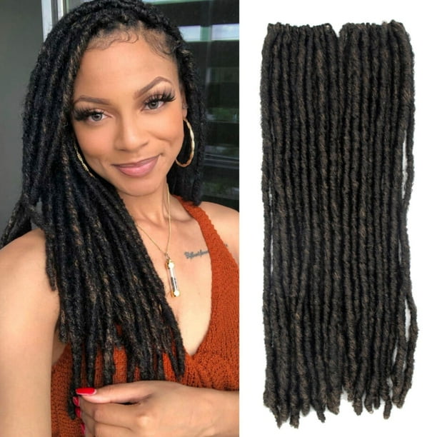 2 pack) Darling Jozi Locs Crochet Hair 2X Pack, 18 inch, 1/27