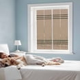 thumbnail image 4 of Retro Brown Window Privacy Film Beckground Dark Green Stripes Decorative Glass Window Film UV Blocking Static Cling Non-Adhesive Sticker Covering for Home Door 19.6 x 39.3 inches, 4 of 8