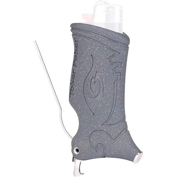 Toker Poker Bottle Opener Charcoal, Lighter Case Multi Tool for Camping and Other