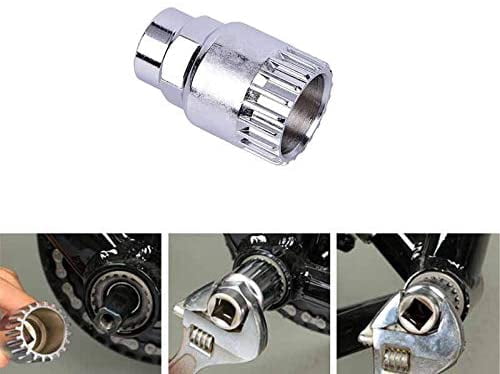 SING F LTD Bike Crank Extractor Tool – Aluminum Alloy Removal Tool For Shimano HollowTech Cranks With 6mm Allen Wrench
