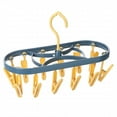 thumbnail image 2 of XZNGL Roller Retractable Laundry Rack Underwear Socks Hook Hanger Dryer 12 Clips, 2 of 8
