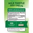 thumbnail image 4 of Nature's Truth Suplemento Extracto de semilla de cardo mariano 1000 mg, 100 cápsulas, 4 of 4