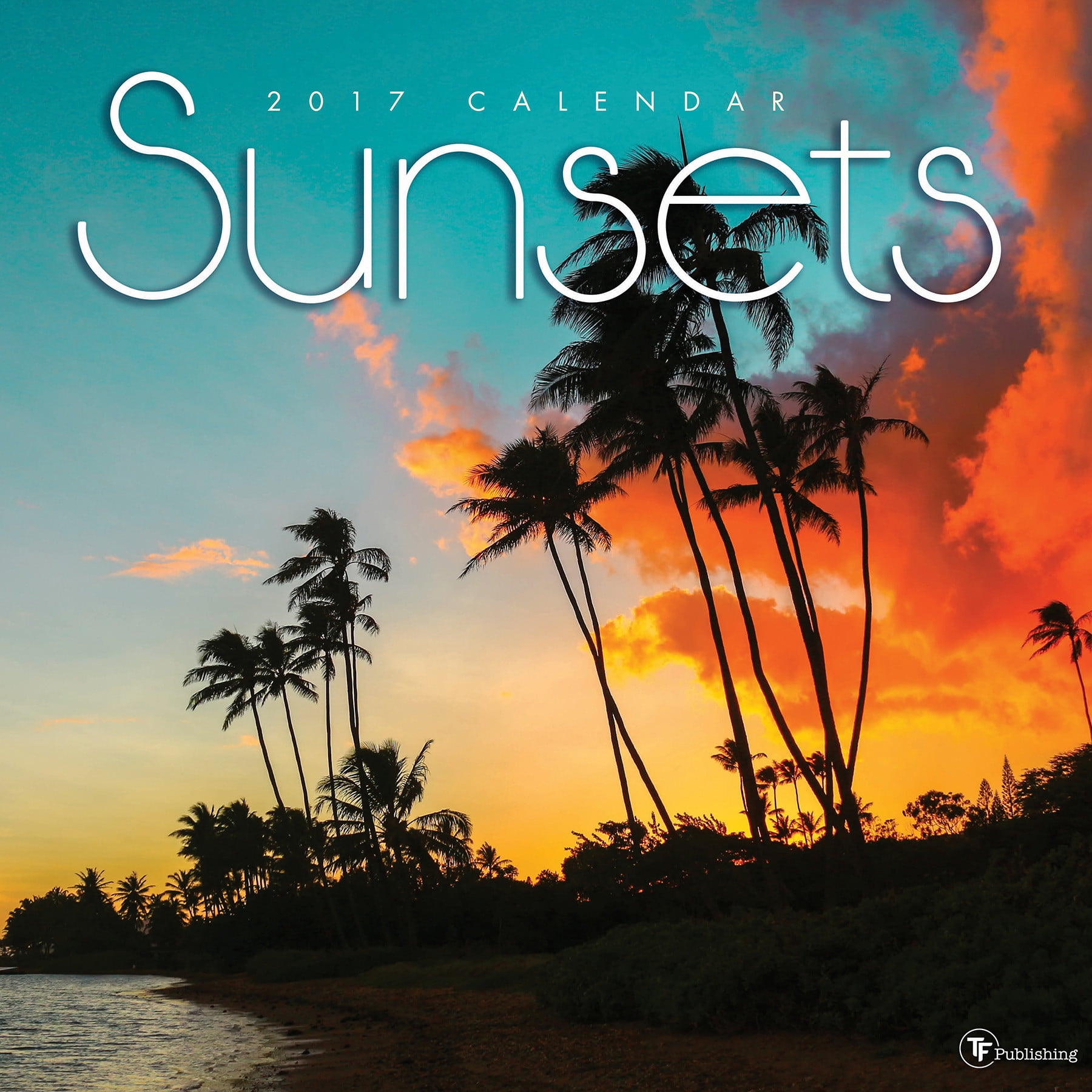 2017 Sunsets Wall Calendar