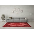 thumbnail image 3 of Ahgly Company Indoor Square Persian Red Traditional Area Rugs, 7' Square, 3 of 4