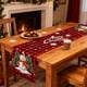 thumbnail image 5 of Decoraciones para San Valentín, adornos para San Valentín, regalos para San Valentín, árbol de Navidad, copos de nieve, decoración navideña, camino de mesa, artículos de temporada, decoración roja par, 5 of 5