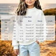 thumbnail image 2 of Mitankcoo Girls Waffle Knit Sweater Long Sleeve Raglan Pullover Top Loose Warm Casual Knitwear for Fall Winter, 2 of 5