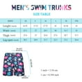 thumbnail image 3 of Beautiful Giant Men's Swim Trunks with Mesh Lining Slim Fit Quick Dry Swimwear Clearance, 3 of 5