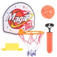 thumbnail image 2 of KAKOWELY 1 juego de mini baloncesto de interior, juguete con marco para tablero de baloncesto, juguetes para niños., 2 of 4