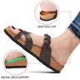 thumbnail image 3 of Women's Irenic Soft Footbed Strappy Slide Sandals, 3 of 8