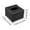 #1, variant on Rkxzt Pu Leather Tissue Box,Polyurethane Leather Tissue Box Cover Hotel Restaurant Drawer Organizer Decorative Holder 4 Size Options 1 Count,Other|Pu,Black