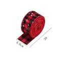 thumbnail image 6 of JGJJUGN Christmas Ribbon, Plaid Snowflake Ribbon, Holiday Bowknot Ribbon, Craft Decoration Ribbon, Gift Wrapping Ribbon, Perfect for Parties, Christmas Decor, and Gift Packaging, 6 of 6