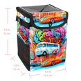 thumbnail image 5 of Mind Car Mini Trash Can for Car: Foldable, with Lid, Leak-Proof, and Hanging Storage Bag, 5 of 6