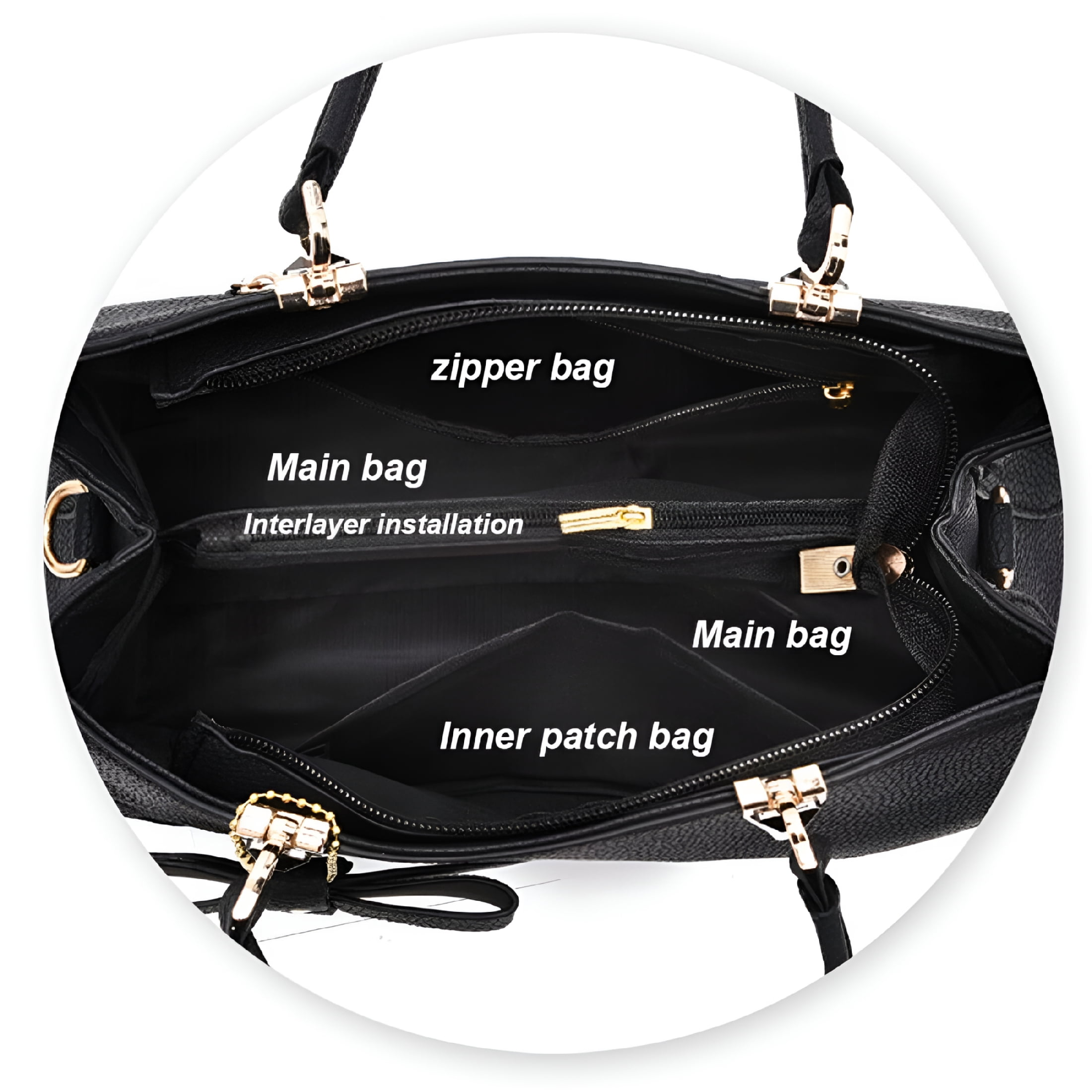 GASTROPOD Purses and Handbags for Women, Tote Handbag Top Handle Satchel PU Leather Shoulder Messenger Bag, Pink