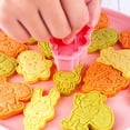 thumbnail image 4 of Baking Christmas Cutter  Set 6 Piece Pattern Kitchen DIY Baking  For Biscuits Pastries Fondant Cakes, 4 of 8