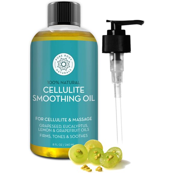 Aceite de Masaje Pure Body Naturals Hidratante y Relajante con Aceites Esenciales Naturales