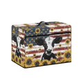 thumbnail image 2 of HELLHERO Sewing Machine Cover with Handle Cows Sunflowers Waterproof Easy Storage, 2 of 8