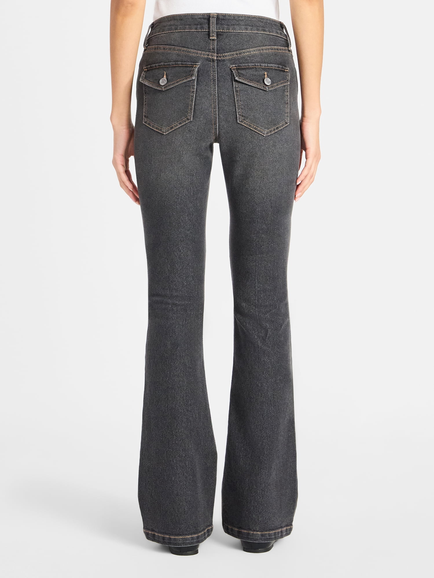 No Boundaries Stretch Denim Bootcut Jeans, 32