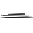thumbnail image 2 of Door Glass Molding Weatherstrip,4pcs Door Window Moulding Proven Performance, 2 of 8