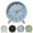 Gray, variant on Quartz Alarm Clock Simple Silent Desktop Round Creative Pointer Table Clock White Smile Home