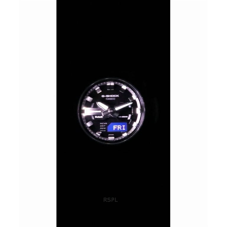 Casio G-Shock G-Steel Analog Digital Smartphone Link Black Dial