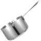 thumbnail image 4 of Small Milk Pan Silver Stainless Steel Frying Pans Nonstick for Portable Kitchen Use, 4 of 4