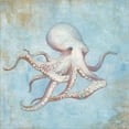 thumbnail image 2 of Great Art Now Treasures from the Sea V Watercolor by Danhui Nai, Framed Wall Art, 13W x 13H, 2 of 3
