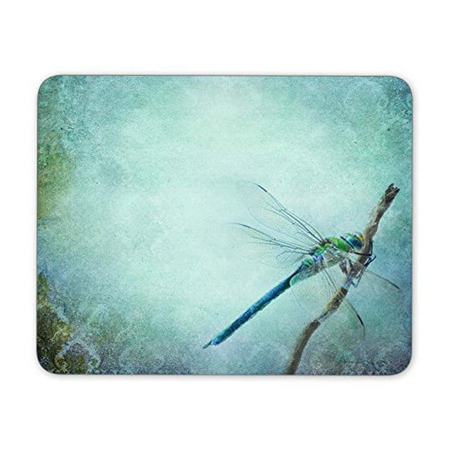 Abin Abin Vintage Shabby Chic Background With Dragonfly Mouse Pad Mouse Pad The Office Mat Mouse Pad Gaming Mousepad Nonslip Rubber Backing Mouse_Pad