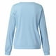 thumbnail image 5 of Navidad moda mujer casual manga larga impreso damas sudaderas tops Fridja fksj2372, 5 of 5
