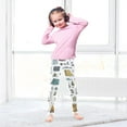 thumbnail image 5 of Girl's Legging Full-Length Colorful Print Tights For Dance Gym Everyday Wear Camping Elements, 5 of 8