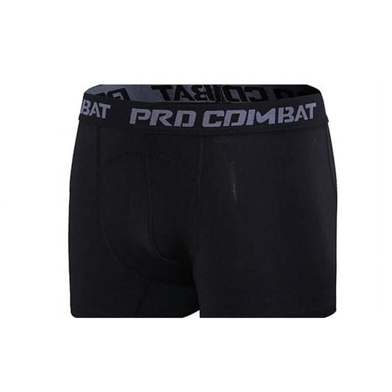 Men's Dual Pouch Underwear Lightweight Sport Quick Dry Performance Boxer  Briefs Comfort Separated Pouch Trunks