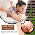 thumbnail image 3 of Wamans Finger Massager Deep Tissue Massage Tool Thumb Protector Massager Silicone Muscle Massager, 3 of 6