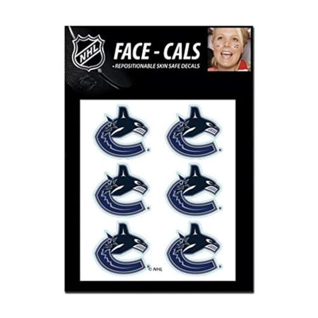 Wincraft 1493462013 NHL Vancouver Canucks Tattoo Face Cals