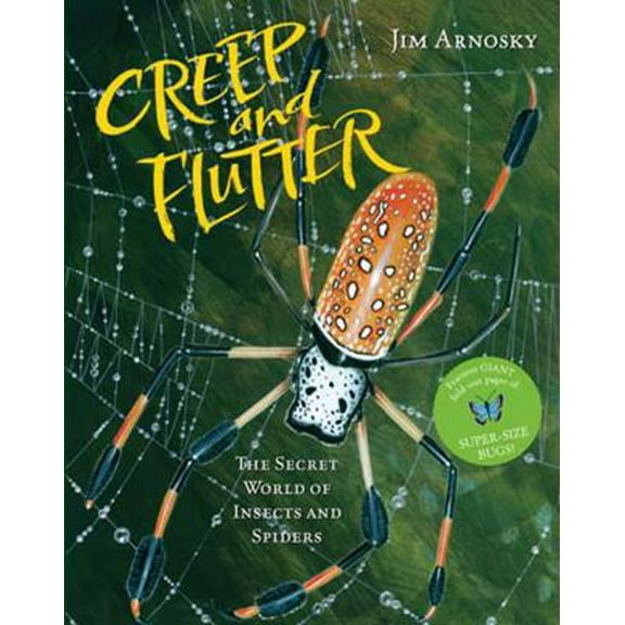 Pre-Owned Creep and Flutter: The Secret World of Insects and Spiders (Paperback) 1454919108 9781454919100