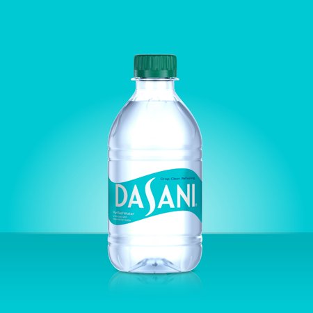 Dasani Purified Water Bottles, 12 fl oz, 8 Pack 1 count
