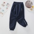 thumbnail image 2 of Zefriona Kids Snow Pants Waterproof Insulated Fleece Lined Fleece Lined Winter Trousers Navy 5T, 2 of 6