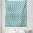 thumbnail image 1 of Blue Mandala Tapestry, Repetitive Abstract Oriental Floral Inspired Intricate Motifs Pattern, Fabric Wall Hanging Decor for Bedroom Living Room Dorm, 5 Sizes, Ivory and Sea Blue, by Ambesonne, 1 of 1